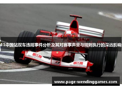 F1中国站双车违规事件分析及其对赛事声誉与规则执行的深远影响