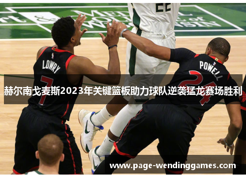 赫尔南戈麦斯2023年关键篮板助力球队逆袭猛龙赛场胜利