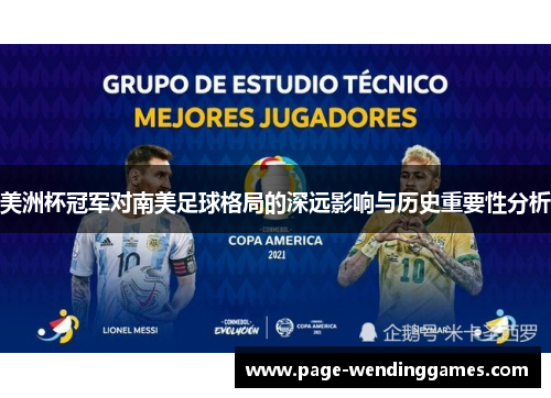 美洲杯冠军对南美足球格局的深远影响与历史重要性分析