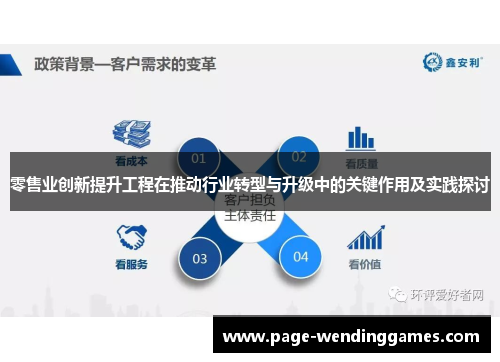 零售业创新提升工程在推动行业转型与升级中的关键作用及实践探讨