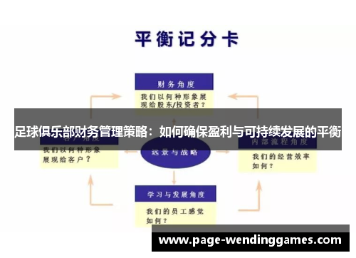 足球俱乐部财务管理策略：如何确保盈利与可持续发展的平衡